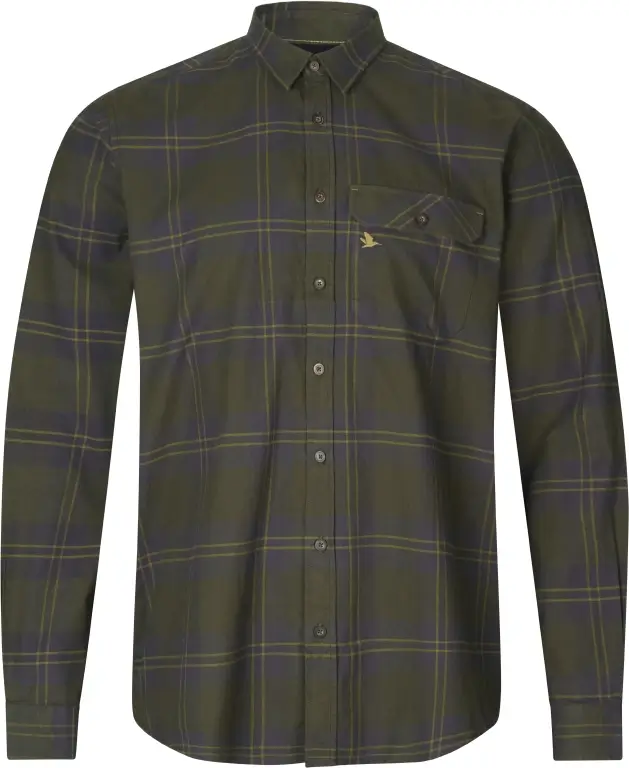 Seeland Highseat-Hemd dark olive Frontansicht