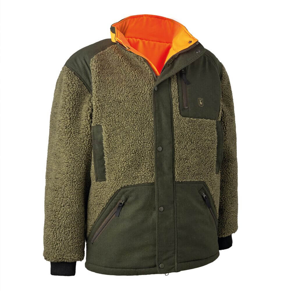 Deerhunter Faserpelz-Wendejacke mit Membrane