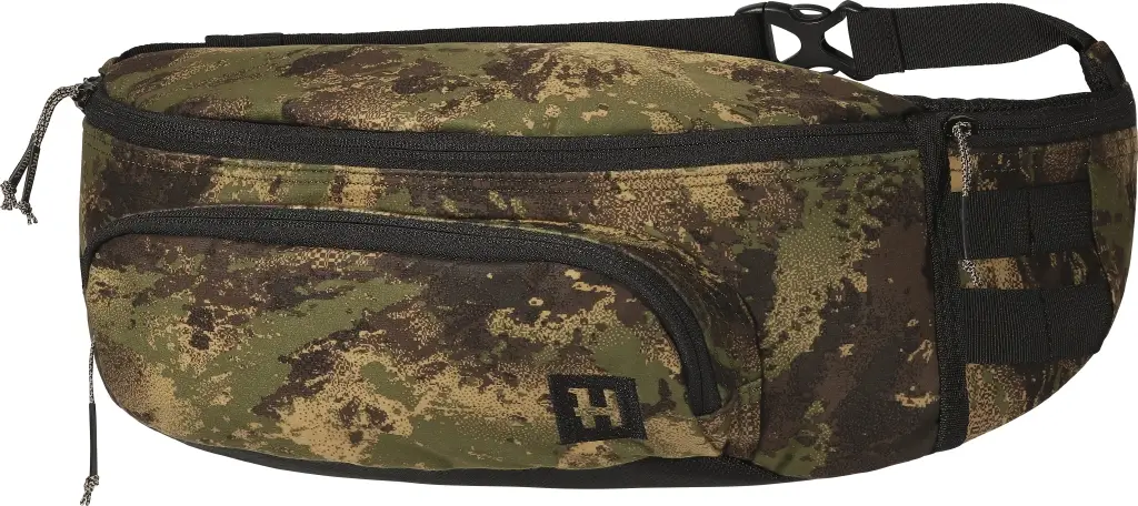 Bauchtasche in Camo-Optik Seitenansicht